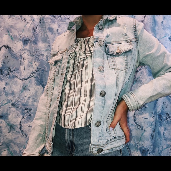Aeropostale jean jacket - Picture 1 of 2